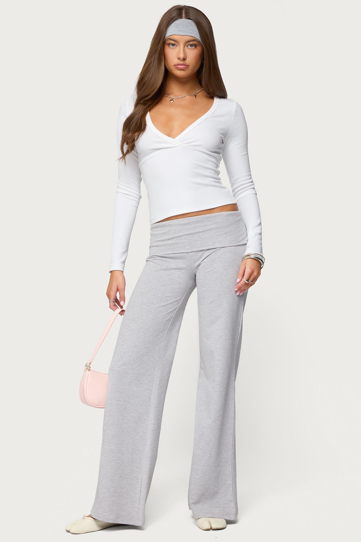 ASTRID | Mjuka Loungebyxor med veck