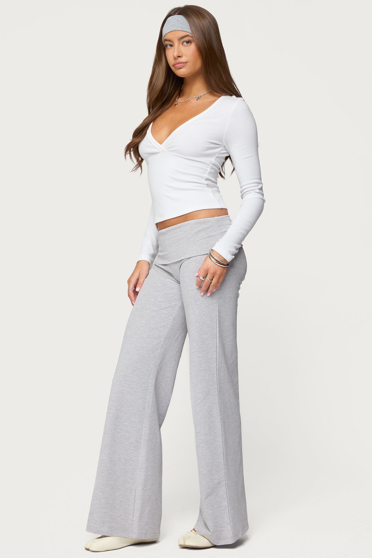 ASTRID | Mjuka Loungebyxor med veck