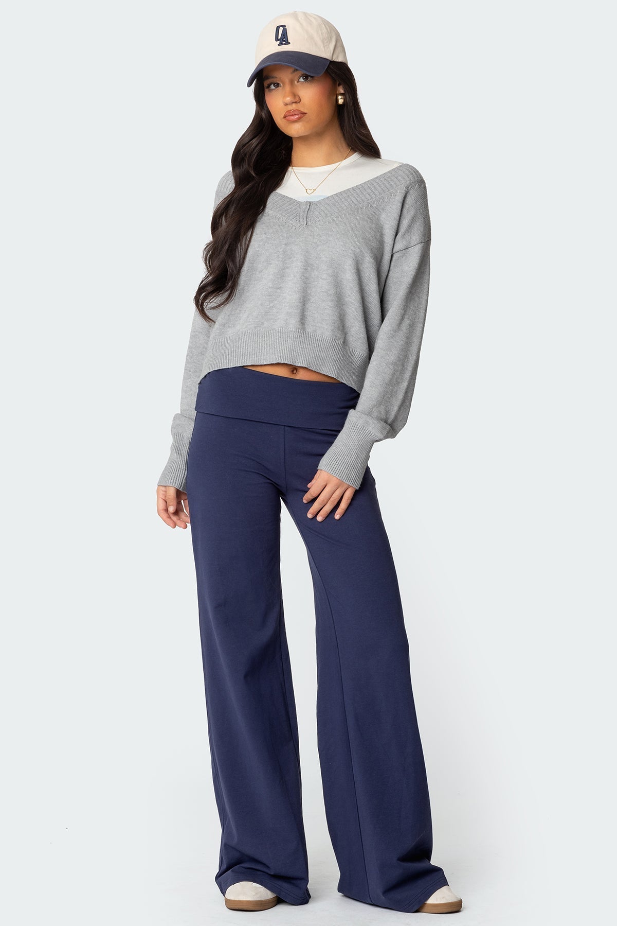 ASTRID | Mjuka Loungebyxor med veck