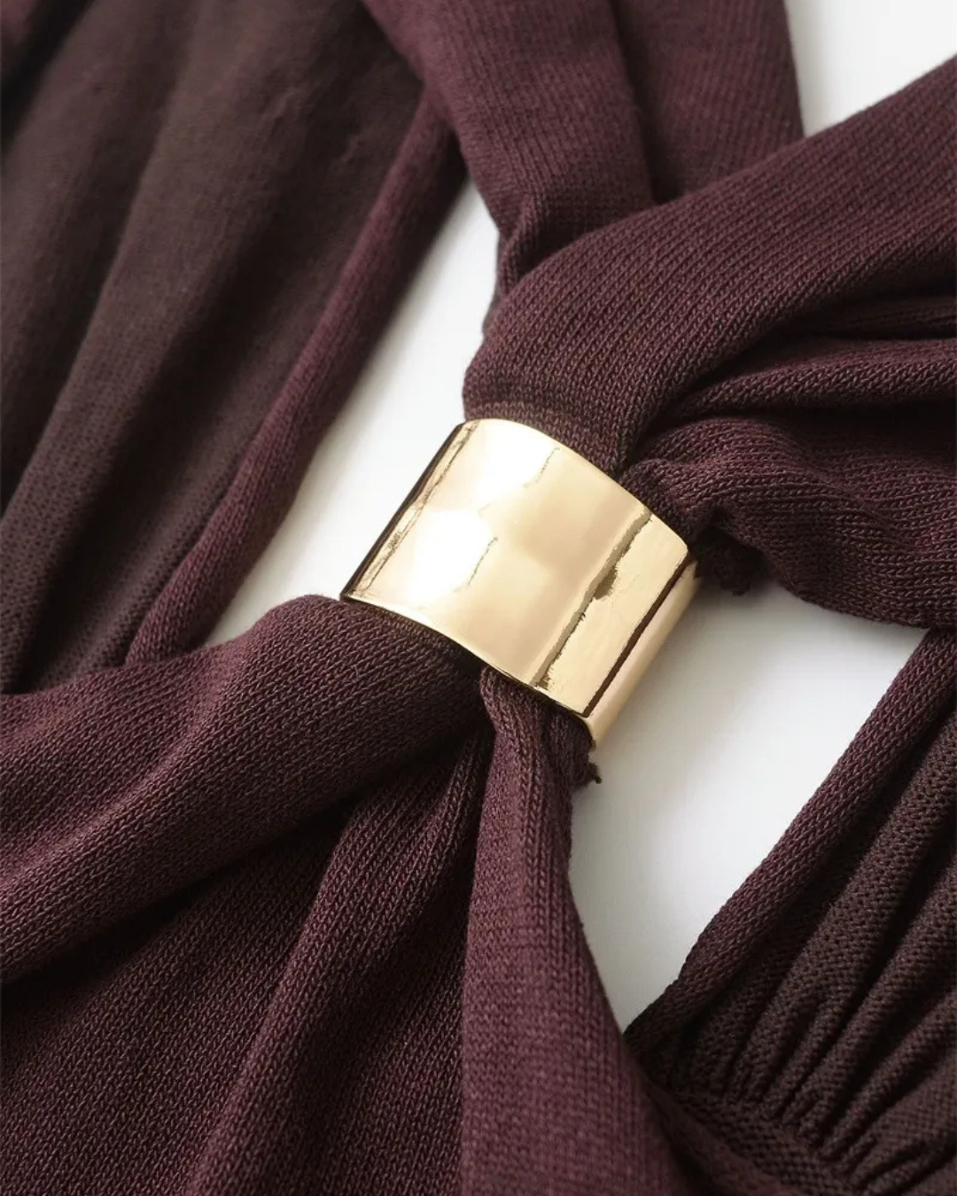 ASTRID | Mocha Haltertopp
