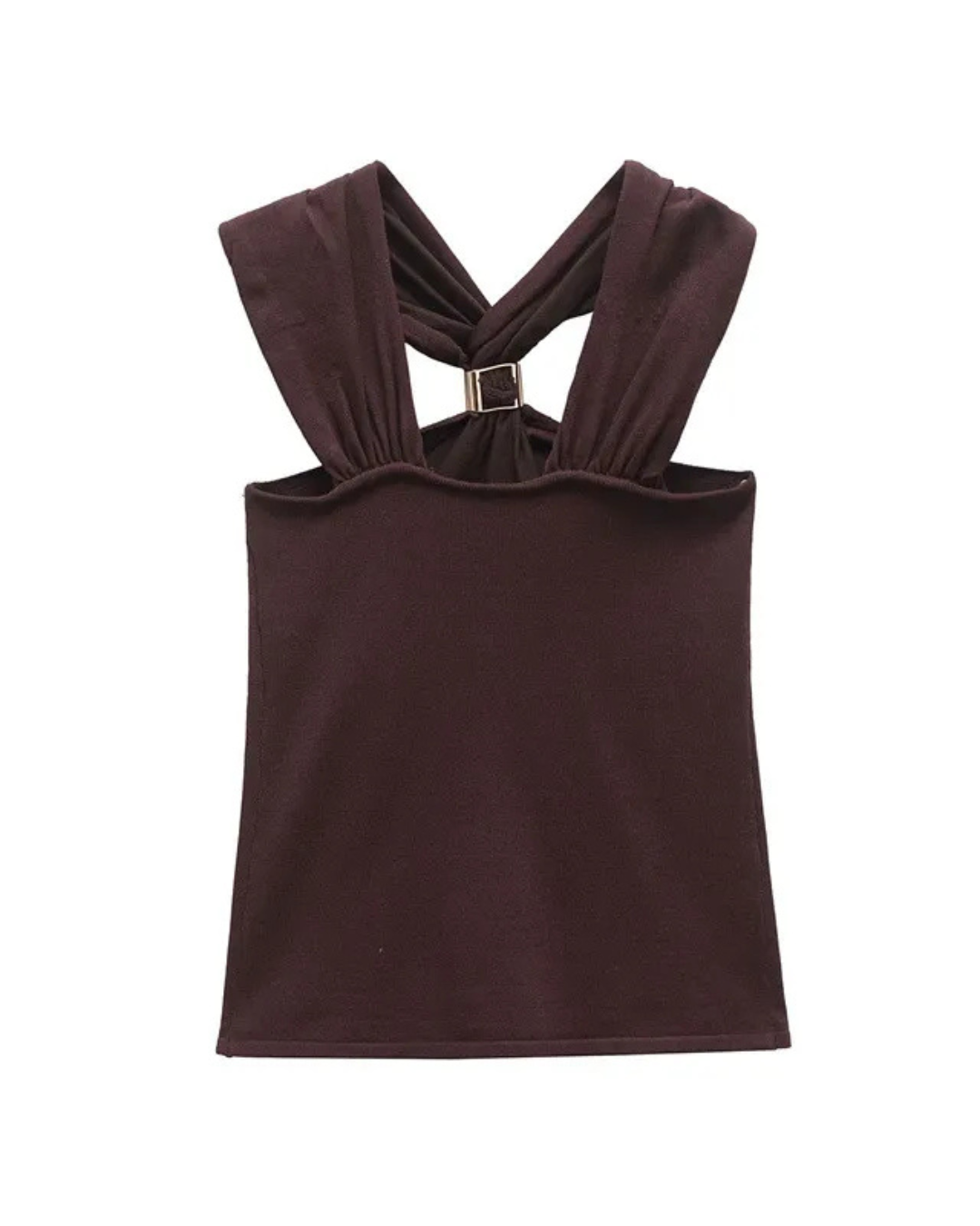 ASTRID | Mocha Haltertopp