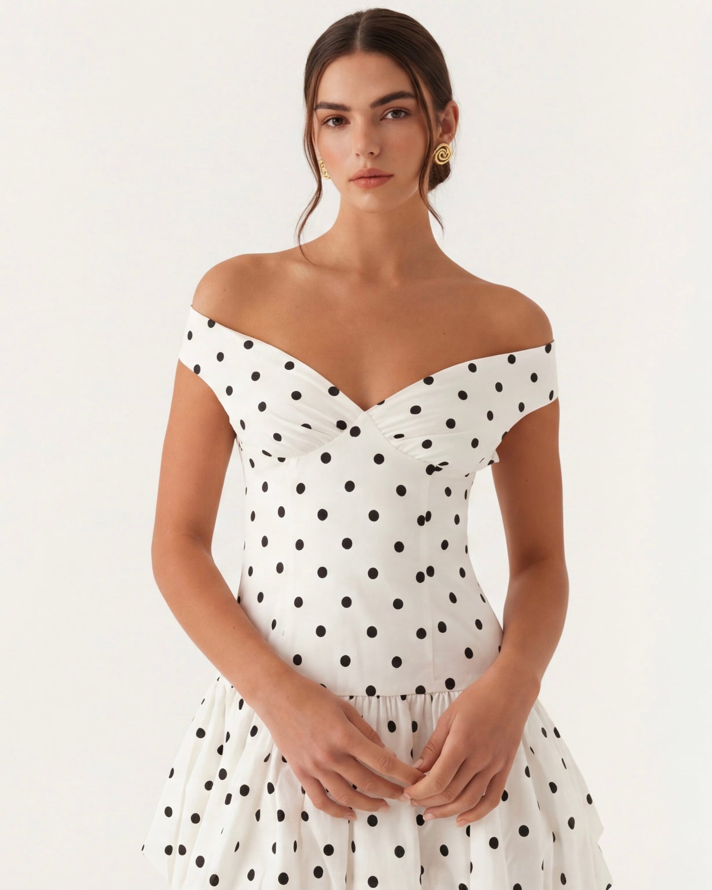 Sweetheart Polka Minikjol