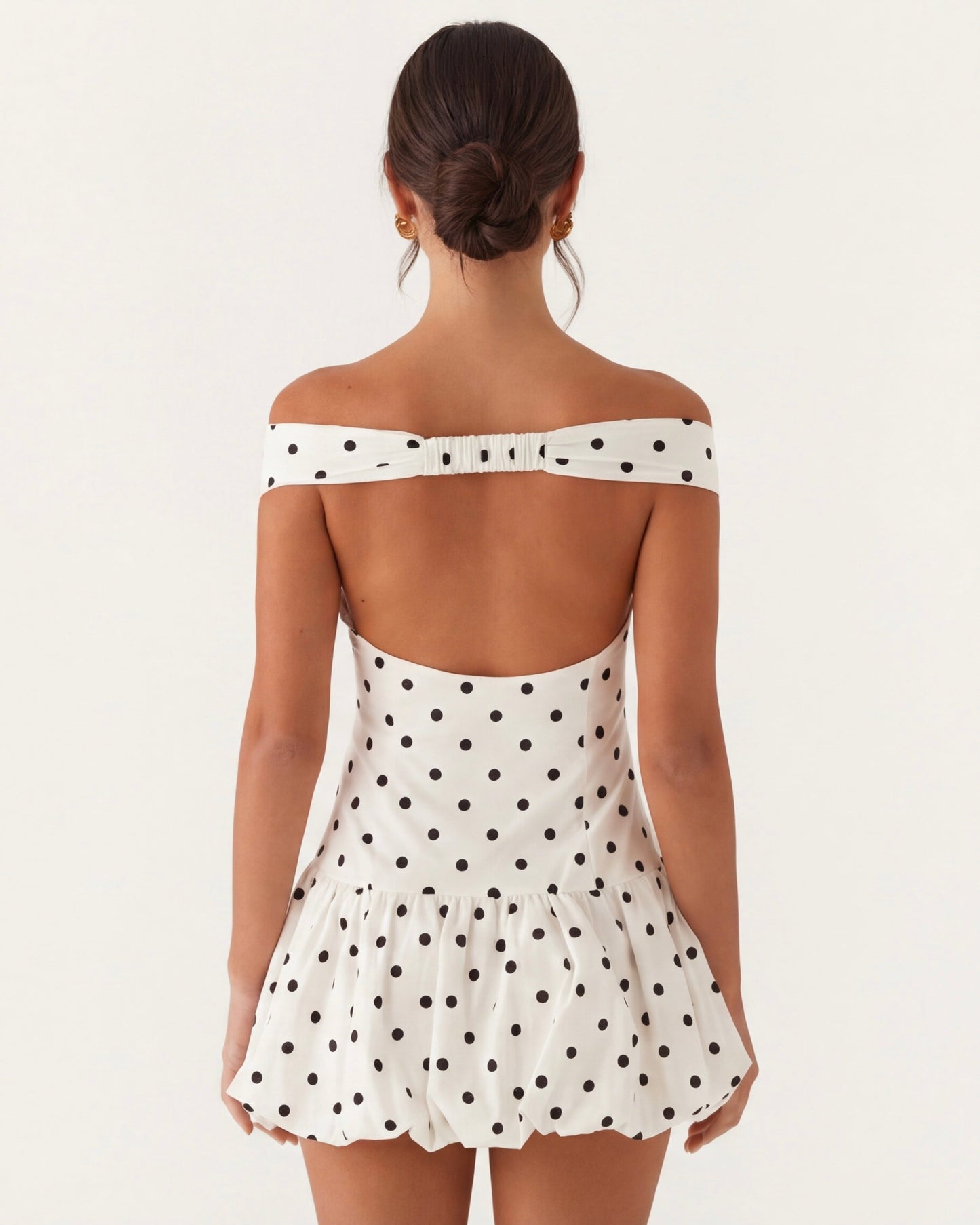 Sweetheart Polka Minikjol