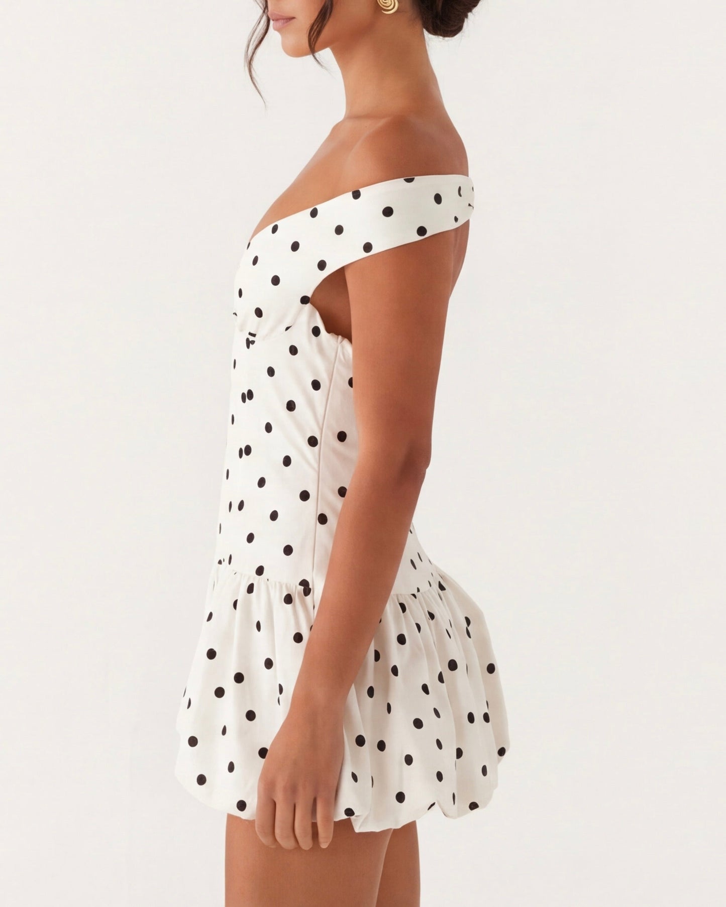 Sweetheart Polka Minikjol