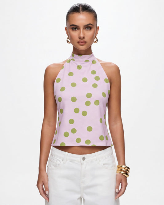 Polka Muse haltertopp