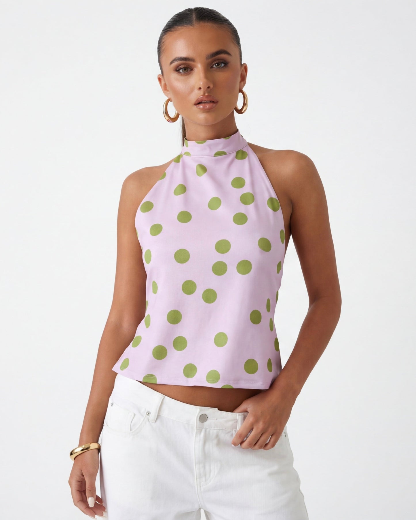 Polka Muse haltertopp